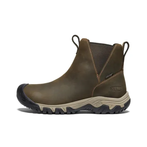 KEEN Greta Короткий Челси Женские Коричневый