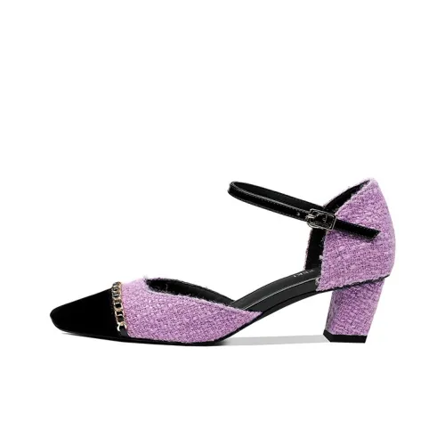 PRETY PEKI Квадратный каблук Высокие каблуки 4,5 см Женские