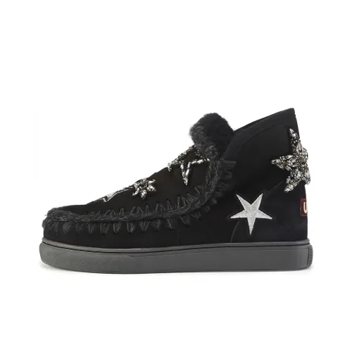 MOU Короткие Сноубутсы Женские Черные