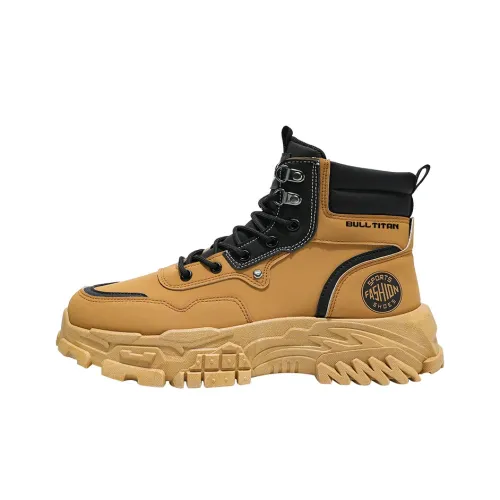 GONG NIU JU REN Короткий Мартин Ботинок Мужской