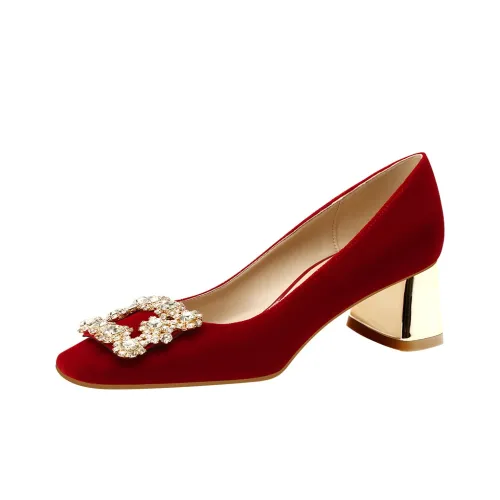 Ruby L Высокие каблуки Красный 5CM Женские