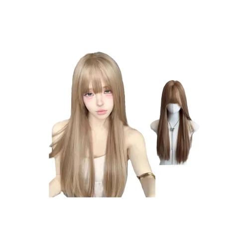 YOUXI Длинная прямая женская парик для волос Fashion Anti Aging