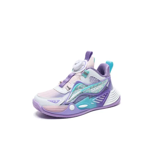 Binary Детская повседневная обувь Низкий топ Кожаный верх Лаванда Kids