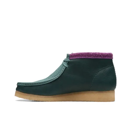 Clarks Originals WALLABEE Ботильоны Зеленые Мужские