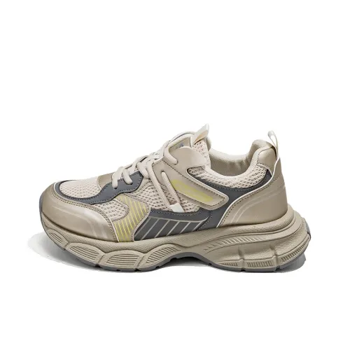 HUANQIU Износостойкий Дышащий Легкий Низкий Топ Кроссовки для бега Мужские Серые