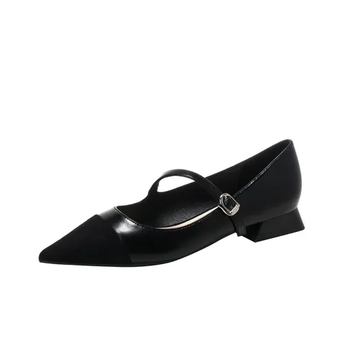 Bamiti Грубый каблук Высокие каблуки Женские