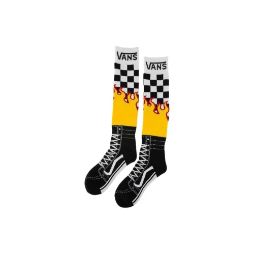 Vans 2 упаковки черные мужские носки до колена