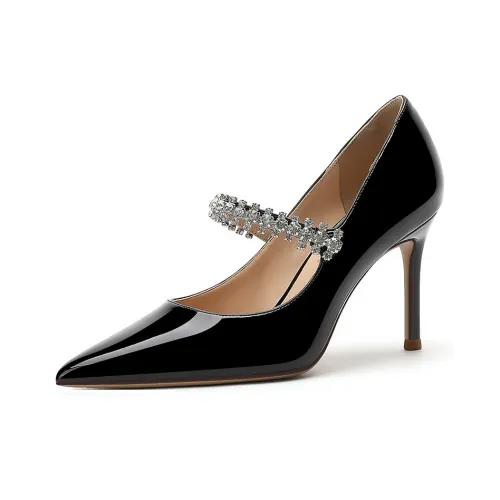 YAFEI XUANYU Узкий каблук высокий каблук 6 см женский