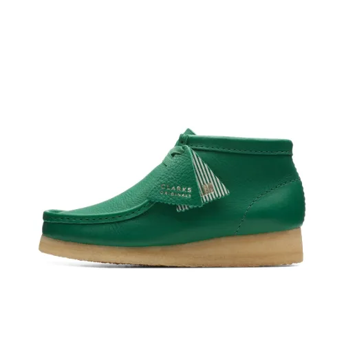 Clarks Originals WALLABEE Ботильоны Зеленый 261732344 Женские