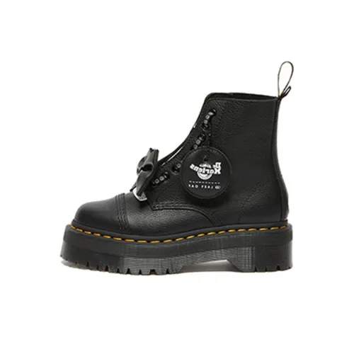Lazy Oaf x Dr.Martens Sinclair Pisa Мартин Ботин Женские Черные