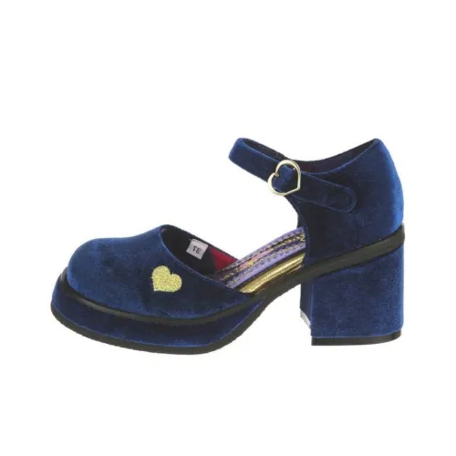 IRREGULAR CHOICE Грубый каблук Высокие каблуки Женские Синий