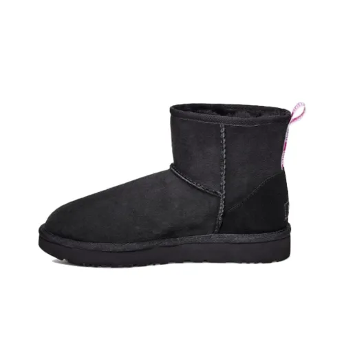 UGG CLASSIC MINI Термостойкие Короткие Снежные Ботинки Женские Черные