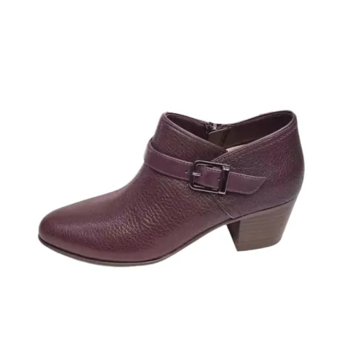 Clarks Ботильоны Женские, цвет бургундский