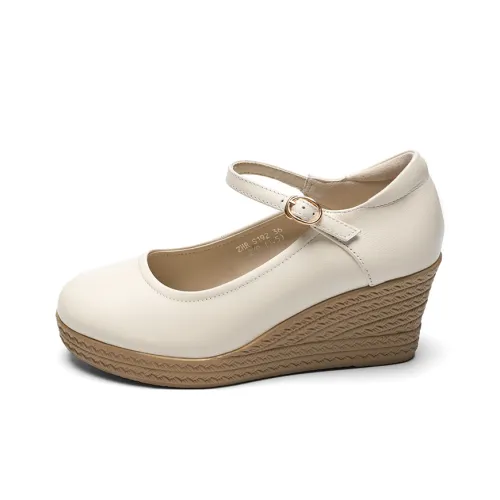 ZHR Клин-каблук Высокие каблуки 7 см Женские