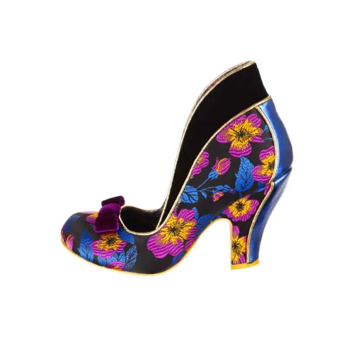 IRREGULAR CHOICE Грубый каблук Высокие каблуки 9,2 см Женские Черный