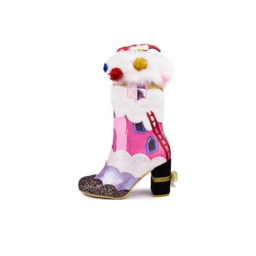 IRREGULAR CHOICE Im Here For The Presents Ботильоны 8,6 см Женские Розовый