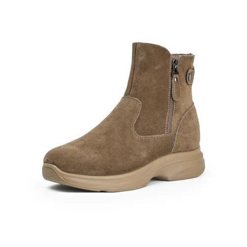 AOKANG Ботильоны Женские Хаки