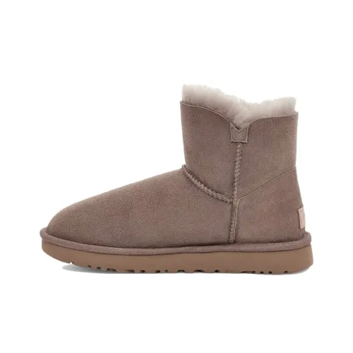 UGG Bailey Mini Button II Boot Short Snow Boot Women's Light Coffee