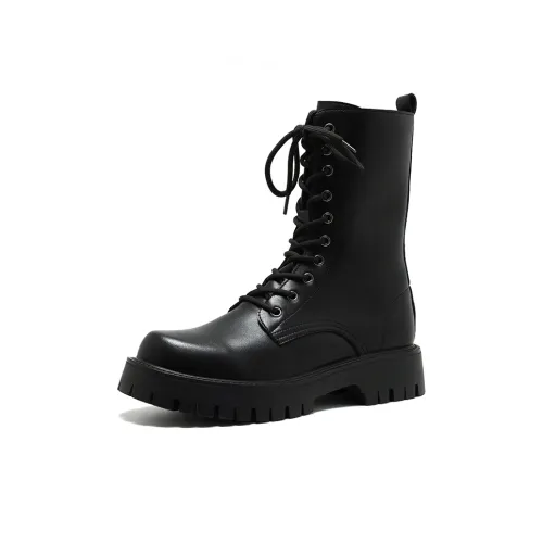 Chi Wolf Короткий MID Голень Мартин Boot Мужской Черный