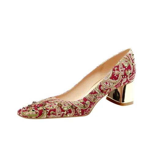Ruby L Высокие каблуки Красный 5CM Женские