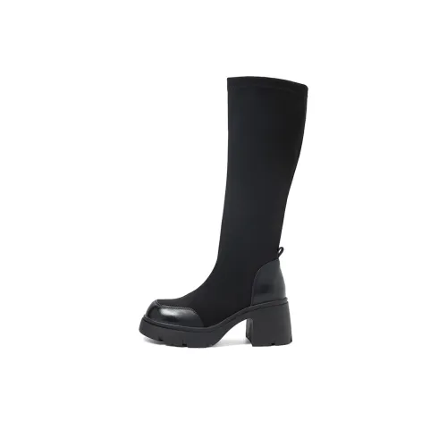 COMELY Женские сапоги на высоком каблуке 7 см