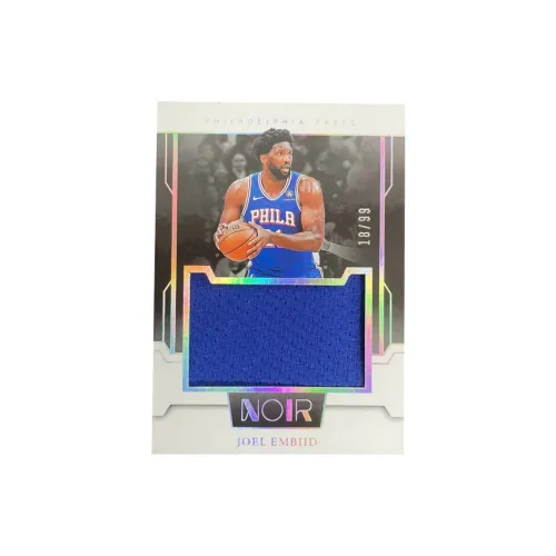 PANINI 2023 24 Noir Philadelphia 76ers Joel Embiid Jersey 18 99 EDITION Blue Basketball Card Спортивные Карты 1 Размер