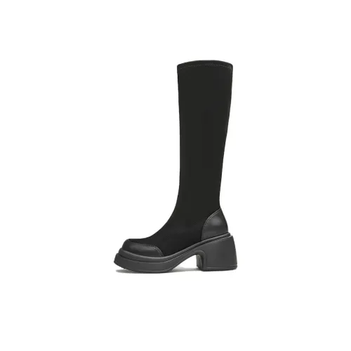 TATA Женские высокие сапоги цвет черный