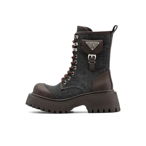 Little Sue Эксклюзивный дизайн модный Fashion Versatile OVERSIZED ботильоны короткий для активного отдыха ботинки Martin женские