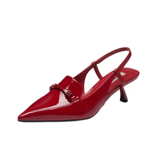 73Hours DIRECTIONAL Sniper Узкий каблук Высокие каблуки 5,5 см Женские Красный
