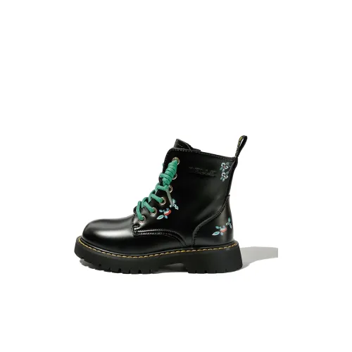 BELLE Детские кожаные сапоги High Top Kids