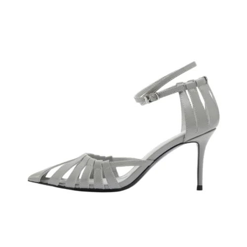 CINDY C ERIC Узкий каблук Высокие каблуки 8,5 см Женские Серый Зеленый