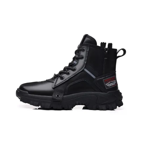 PLO CART Martin Boot Мужской Черный