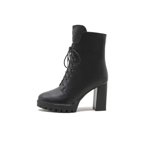 PIERCE GENTRY Ботильоны 9 см Женские Черные