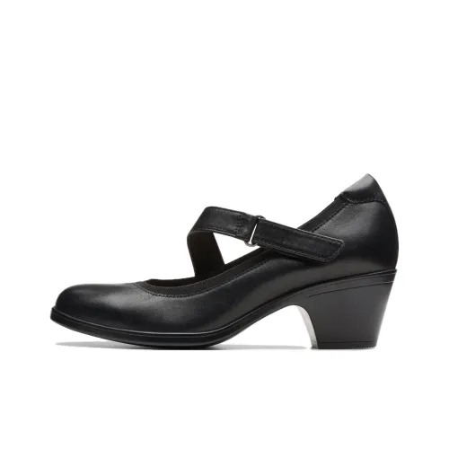 Clarks Квадратный каблук Высокие каблуки Женские Черный