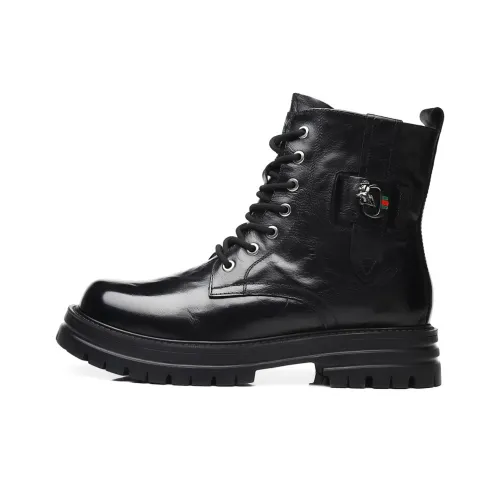 LUOMAIKE Короткий ботинок Martin мужской черный