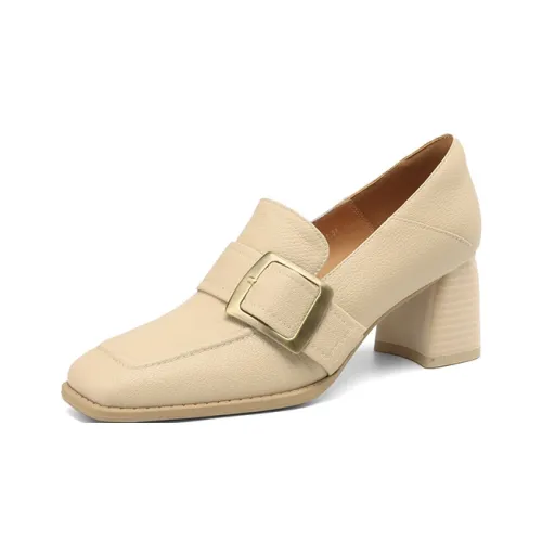 Высококачественная ручная работа серия грубого каблука высокие каблуки женские