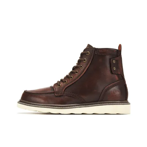 CAT Ankle Martin Boot Мужской Темно-коричневый