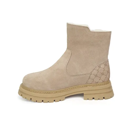 Joy&Mario Сноубутсы Хаки Женские