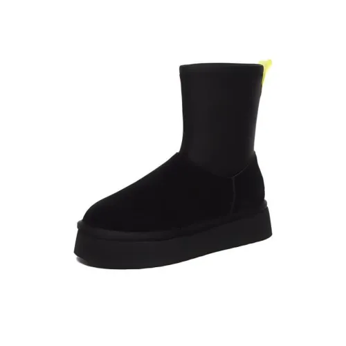 EVERAU Короткие Сноубутсы Женские Черные