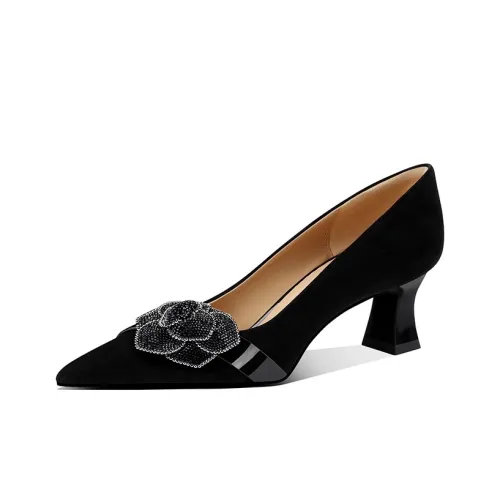 JESSICA SOPHIA Нестандартный каблук Высокие каблуки 5,5 см Женские Черный