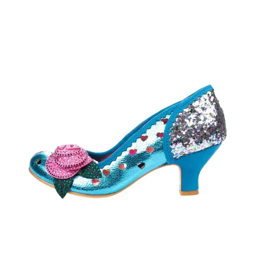 IRREGULAR CHOICE Высокие каблуки Голубой и розовый Женские