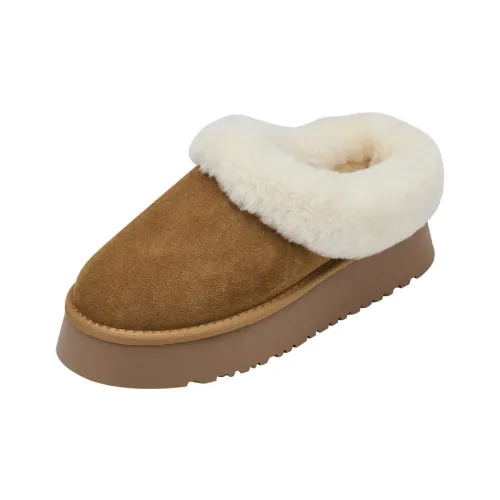 GRACEGIFT Сноубутсы Женские Коричневый