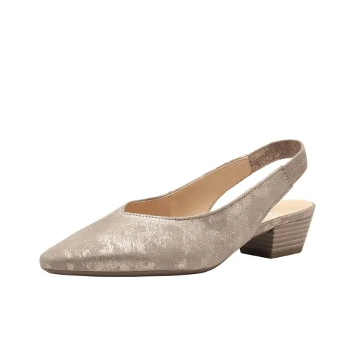 Gabor Грубый каблук Высокие каблуки 3 см Женские Золотой