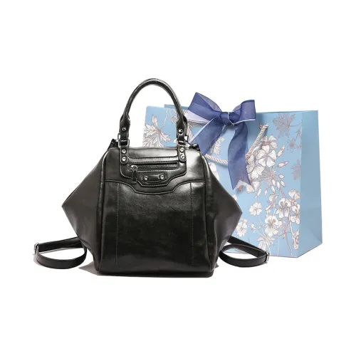 REDOO ПУ (полиуретан) Через плечо Рюкзак Стандартный Женский Черный Кофейный