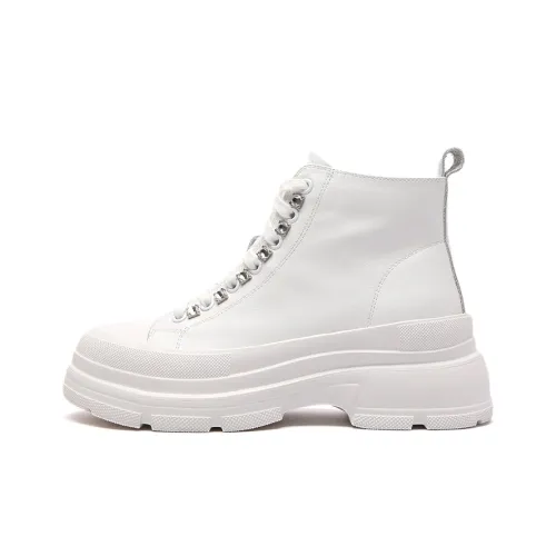 PACO GIL Платформа Обувь Женская Белая