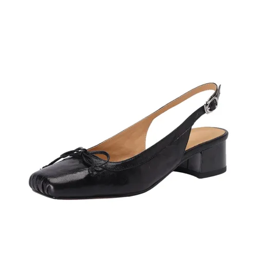 Echo yolo Грубый каблук Высокие каблуки 3,5 см Женские