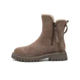 Хаки, длинный, плюшевый