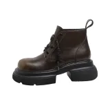 Коричневый с флисовой подкладкой