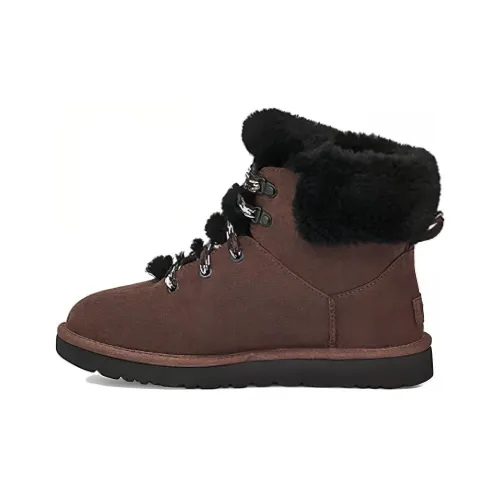 UGG Короткие Снежные Ботинки Женские Коричневые