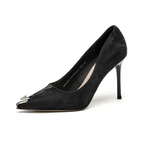 SHOUBA Высокие каблуки Женские Черный